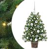 vidaXL &Aacute;rvore de Natal Artificial com 150 LEDs Verde 75 cm PE e PVC