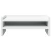 vidaXL Suporte para monitor 42x24x16 cm derivados de madeira branco