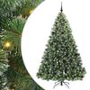 vidaXL &Aacute;rvore de Natal Artificial com 300 LEDs Verde 210 cm PE e PVC