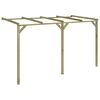 vidaXL P&eacute;rgola inclinada 2x4x2,2 m madeira