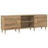 vidaXL Gabinete para TV carvalho artisiano 150 x 30 x 50 cm