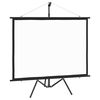 vidaXL Tela de proje&ccedil;&atilde;o com trip&eacute; 60" 4:3