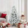 vidaXL &Aacute;rvore de Natal Articulada Artificial Branco 150 cm PE e PVC