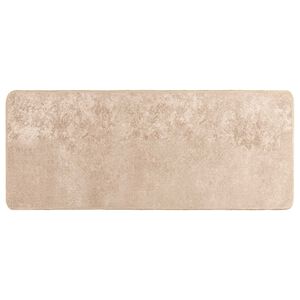vidaXL Passadeira MARSA Bege 50 x 100 cm Poli&eacute;ster e PVC