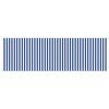 vidaXL Toldo Retr&aacute;til Azul e Branco 400 &times; 300 cm Poli&eacute;ster e Alum&iacute;nio