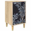 vidaXL Arm&aacute;rio de Cabeceira DOKKUM Carvalho Sonoma 36 x 33 x 60 cm