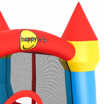 Happy Hop Castelo insuflável com escorrega 264x365x214 cm