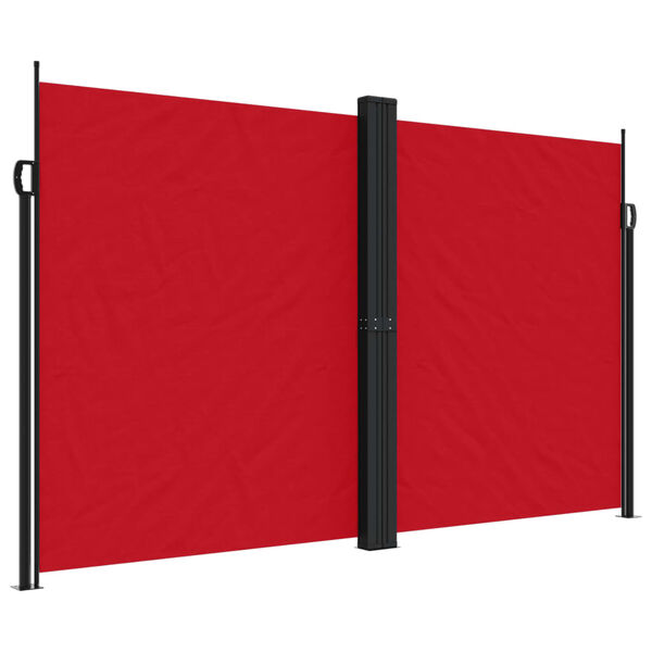 vidaXL Toldo lateral retr&aacute;til 200x1000 cm vermelho