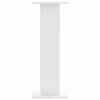 vidaXL Suportes p/ plantas 2 pcs 30x30x80 cm derivados madeira branco