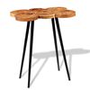 vidaXL Mesa de bar em troncos, madeira de ac&aacute;cia maci&ccedil;a 90x60x110 cm