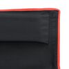 vidaXL Cadeiras campismo dobr&aacute;veis 2 pcs tecido oxford/alum&iacute;nio preto