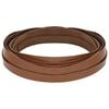 vidaXL Pulseira de Couro Castanho 500 x 1,5 cm Couro