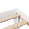 vidaXL Estrutura de cama c/ cabeceira sem colch&atilde;o 140x190 cm branco