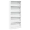 vidaXL Estante 80x24x176 cm derivados de madeira branco