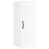 vidaXL Arm&aacute;rio alto 34,5x34x180 cm madeira processada branco brilhante