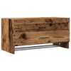 vidaXL Arm&aacute;rio madeira velha 70x32,5x35 cm madeira trabalhada