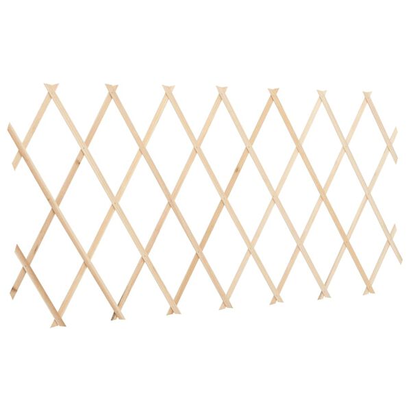 vidaXL Cercas em treli&ccedil;a 5 pcs 180x60 cm madeira de abeto