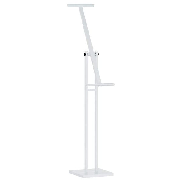 vidaXL Displays de Feira Branco 26,5 x 26,5 x 127 cm A&ccedil;o
