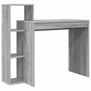 vidaXL Mesa Cinza Sonoma Derivados de Madeira 100 x 40 x 90 cm