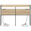 vidaXL Cabeceira de armazenamento com cabeceira Carvalho sonoma 150 cm