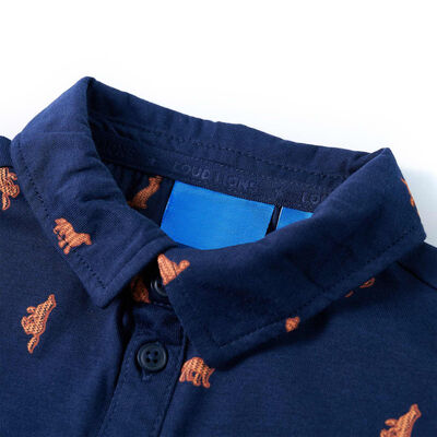 Camisa de criança azul-marinho 92
