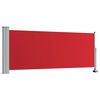vidaXL Toldo lateral retrátil para pátio 100x300 cm vermelho
