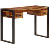 vidaXL Secret&aacute;ria com 2 gavetas madeira ac&aacute;cia maci&ccedil;a 110x50x77 cm