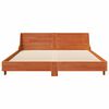 vidaXL Cama sem colch&atilde;o 135x190 cm madeira pinho maci&ccedil;a castanho-mel