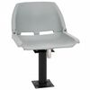 vidaXL Assento de barco com pedestal rotativo a 360&deg;