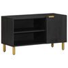 vidaXL M&oacute;vel de TV 80x33x46 cm derivados de madeira preto