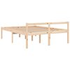 vidaXL Cama para idosos 160x200 cm pinho maci&ccedil;o