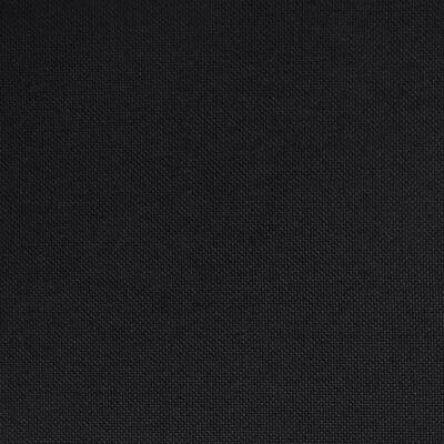 vidaXL Cadeira de jantar em tecido preto