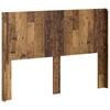 vidaXL Cabeceira Madeira antiga Derivados de Madeira
