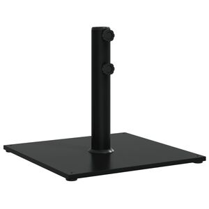 vidaXL Base de guarda-sol para postes de &Oslash;32/38/48 mm 17 kg quadrado