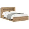 vidaXL Estrutura de Cama com Armazenamento e Cabeceira 140 x 190 cm