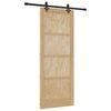 vidaXL Porta Deslizante ORKDAL Natural 83 x 211 cm