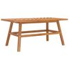 vidaXL Mesa de centro 100x50x45 cm madeira de ac&aacute;cia maci&ccedil;a