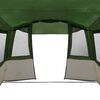 vidaXL Tenda de porta-malas para Caravana Verde 352 x 250 x 240 cm