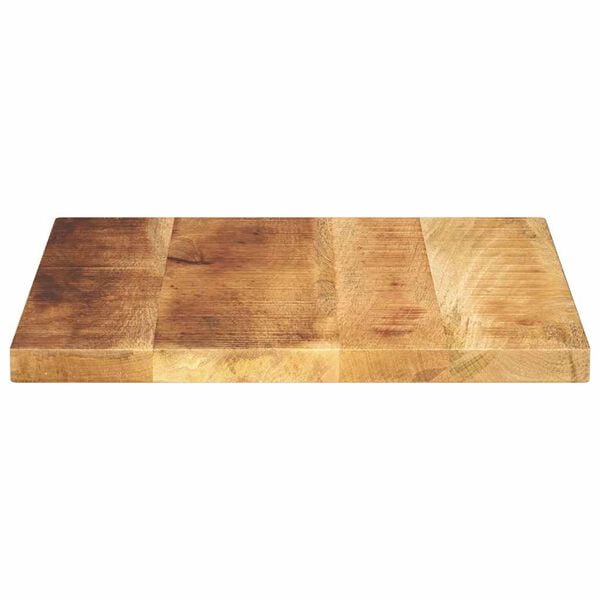vidaXL Tampo de mesa quadrado 50x50x2,5 cm mangueira &aacute;spera maci&ccedil;a
