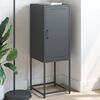 vidaXL Aparador alto 36x39x107 cm aço antracite