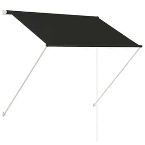 vidaXL Toldo retr&aacute;til 100x150 cm antracite