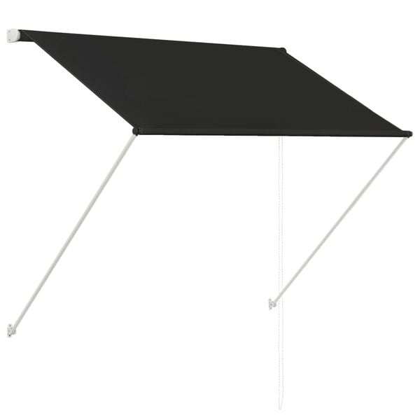 vidaXL Toldo retrátil 100x150 cm antracite