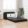 vidaXL Sof&aacute;-Cama 110cm Preto Veludo