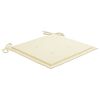 vidaXL Cadeiras de jardim c/ almofad&otilde;es 4 pcs madeira de ac&aacute;cia maci&ccedil;a