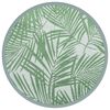 vidaXL Tapete de exterior &Oslash;200 cm ARAKIL PP Verde