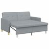 vidaXL Sof&aacute;-cama retr&aacute;til Cinzento-claro 154 x 94,5 x 80,5 cm