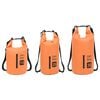 vidaXL Bolsa imperme&aacute;vel com fecho 30 L PVC laranja