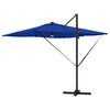 vidaXL Parasol Roma Azul 286 x 285 x 270 cm Alumínio e Poliéster