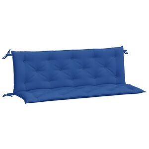 vidaXL Almofad&otilde;es banco jardim 2 pcs 150x50x7cm tecido oxford azul