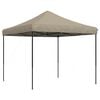 vidaXL Tenda p/ festas pop-up dobr&aacute;vel 292x292x315cm cinza-acastanhado